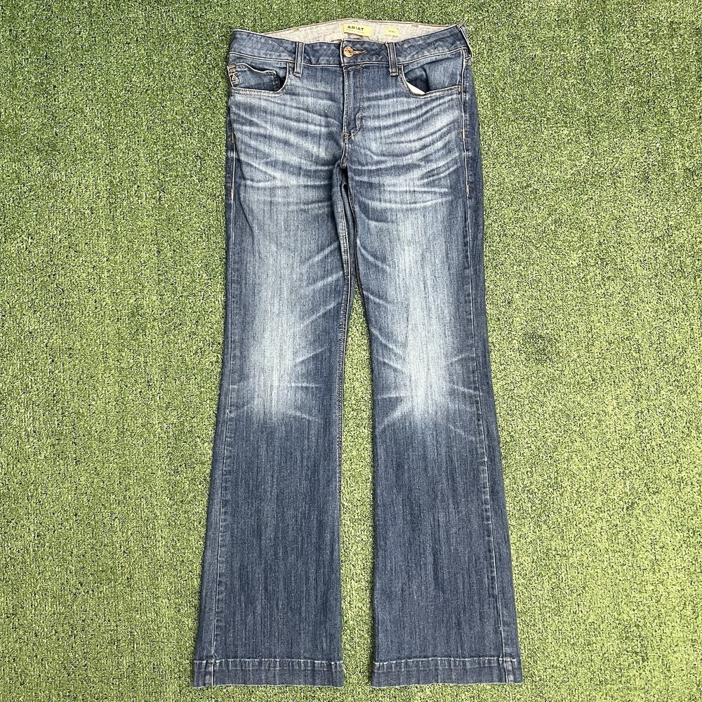 Ariat Jeans Bessie 32XL Denim Western Bootcut Perfect Rise Boot Womens Rodeo